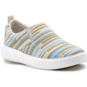 Striped Slip-On Sneakers